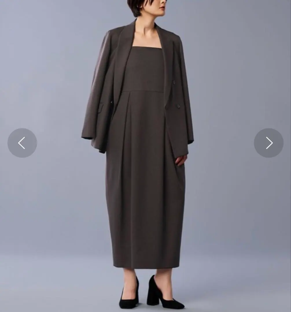 Thumbnail of [Unused Condition] Uncrave Glacier Warm Cocoon Dress Gray Brown 1