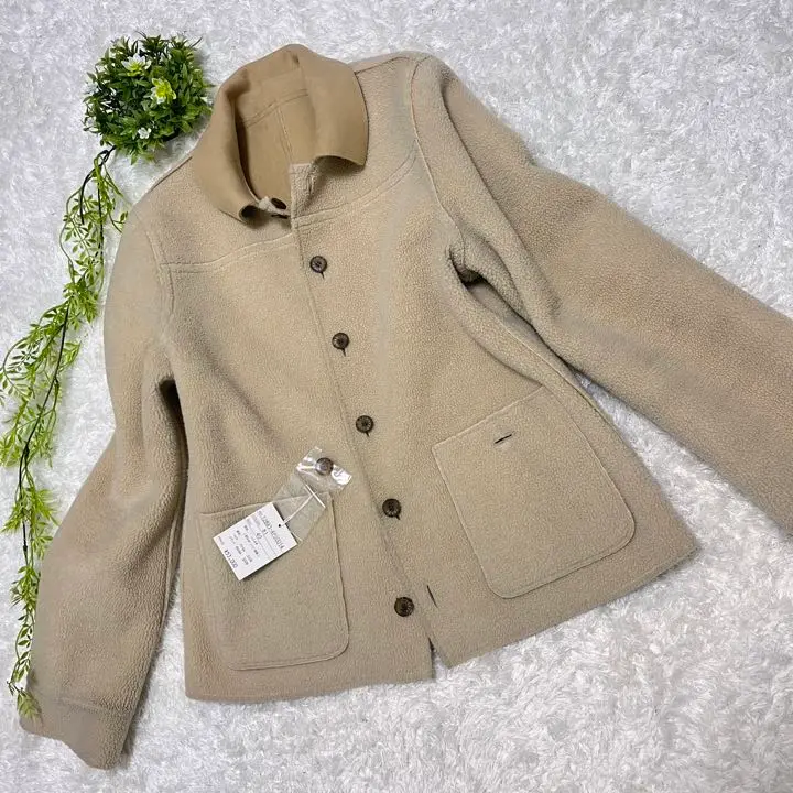美品♡ フォクシーニューヨーク コレクション フェイクレザージャケット フォクシージャケット黒38