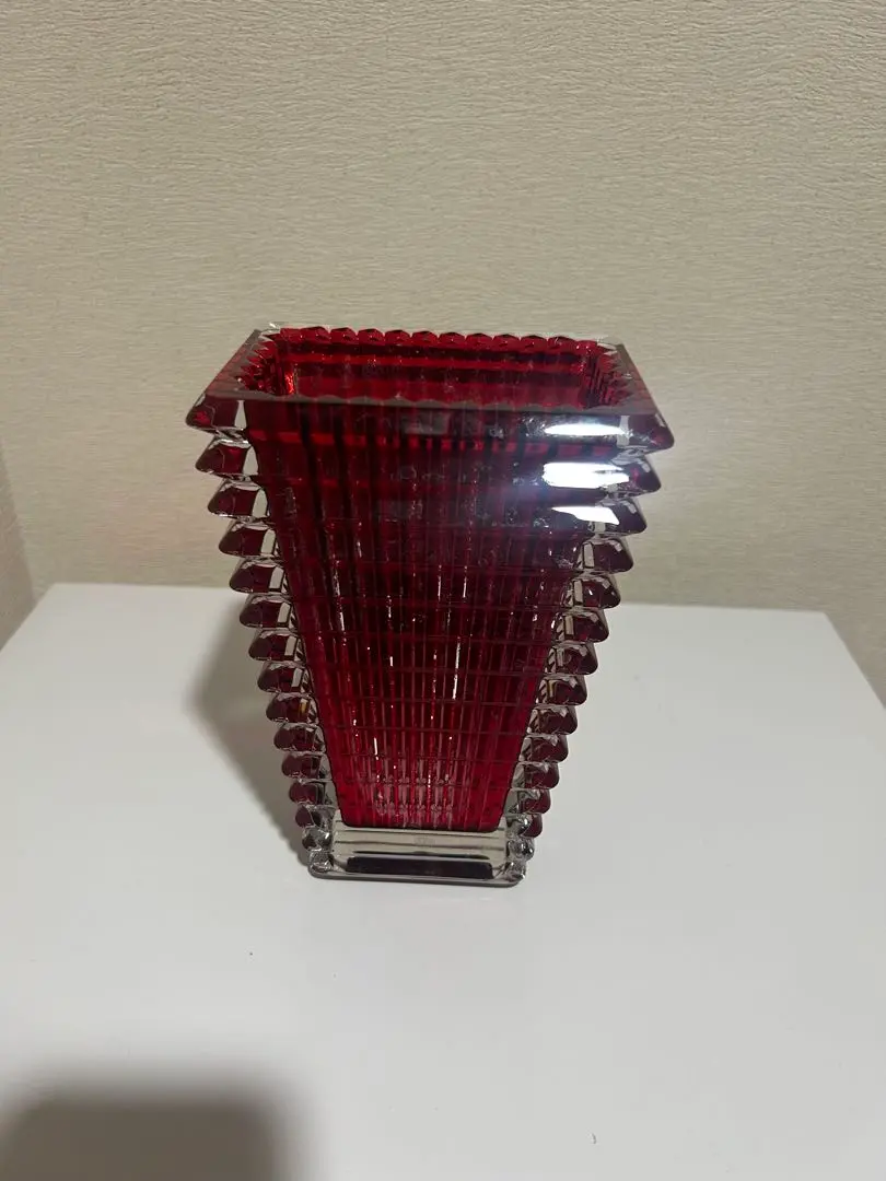 値下げしました❗️Baccarat クリスタル花瓶　小ぶりで使いやすい！ 2024年新作入荷 値下げしました❗️Baccarat クリスタル花瓶