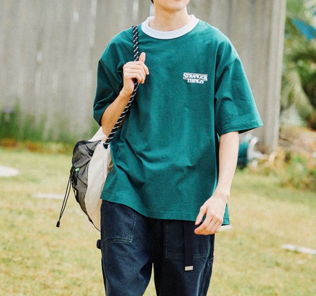 Thumbnail of niko and ... [Stranger Things] Collaboration Print T-shirt