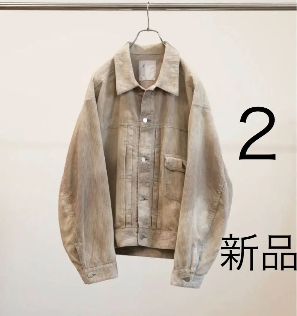Ancellm アンセルム 24AW コーデュロイブラックサイズ1 Ancellm アンセルム 24AW コーデュロイブラックサイズ1