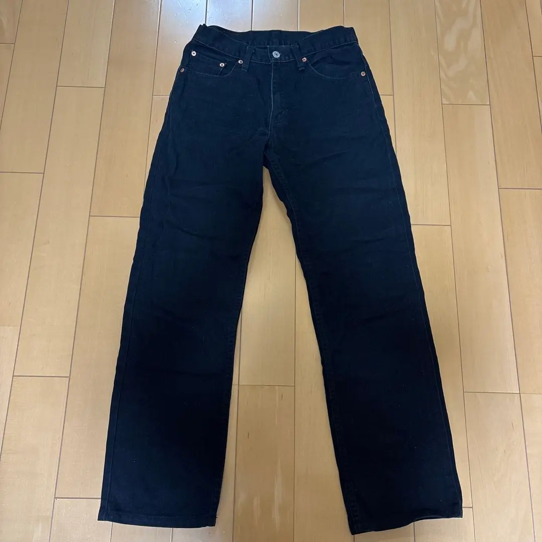 Thumbnail of Price reduced: Levi's 533 W29L32 Black Straight Leg Jeans