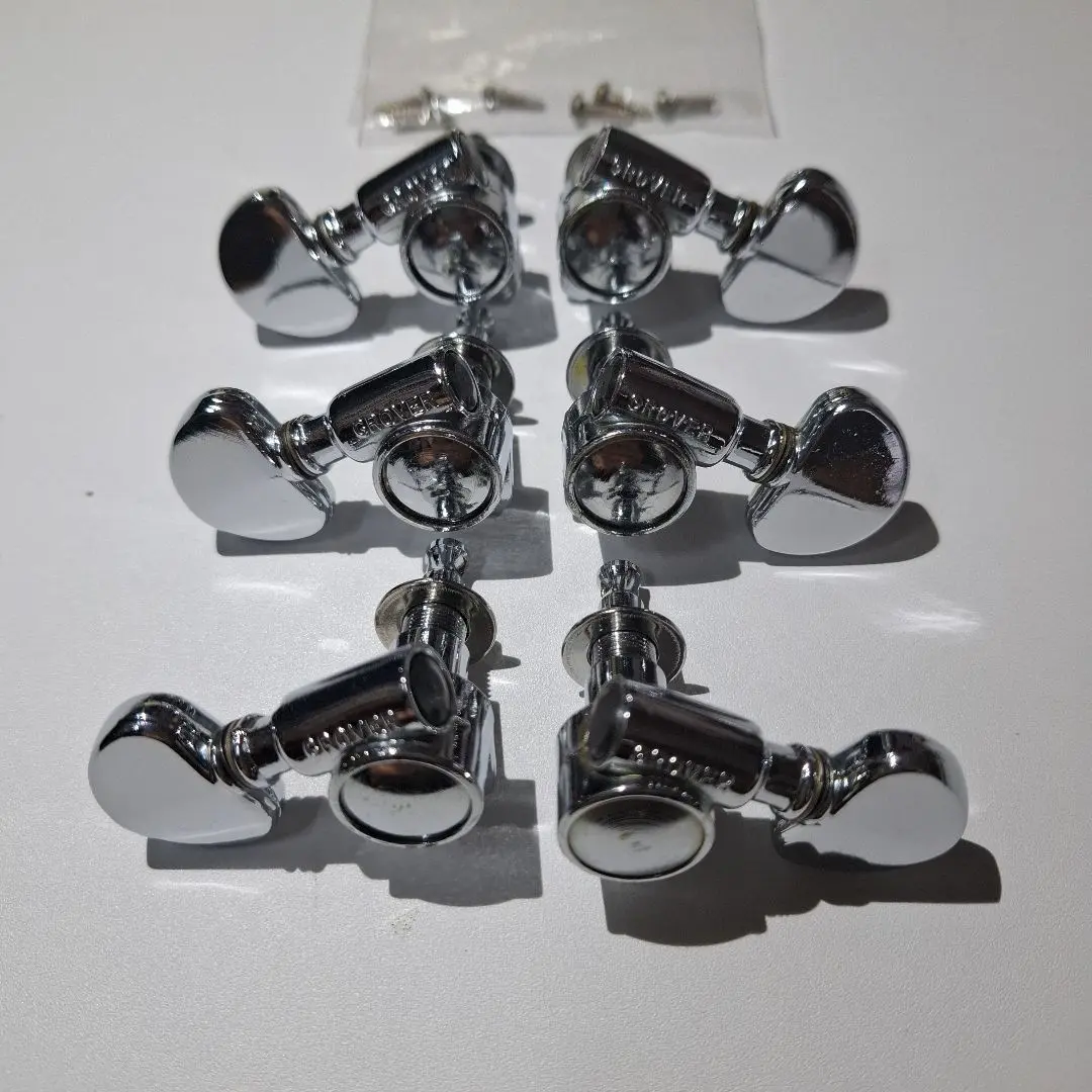 GROVER 102-18N ＬＰタイプペグセットグローバー3x3ニッケル新品 GROVER ( グローバー ) 102-18N 送料無料 | サウンドハウス