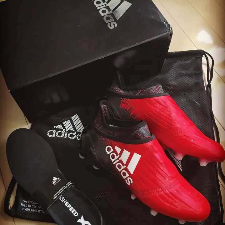 （新品未使用）X 16.1 ピュアカオス FG/AG レザー adidas アディダス エックス 16+ ピュアカオス FG/AG LE