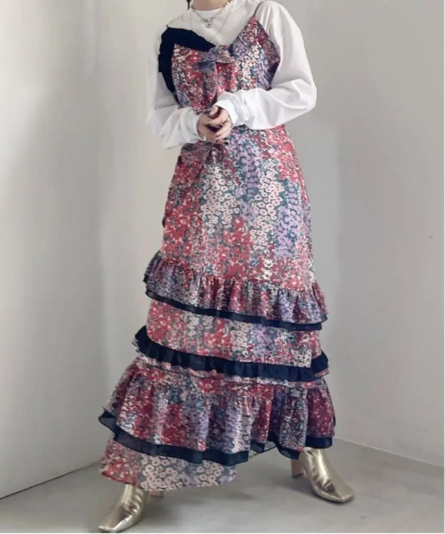 2025年最新】FIONA frill layered cami dressの人気アイテム