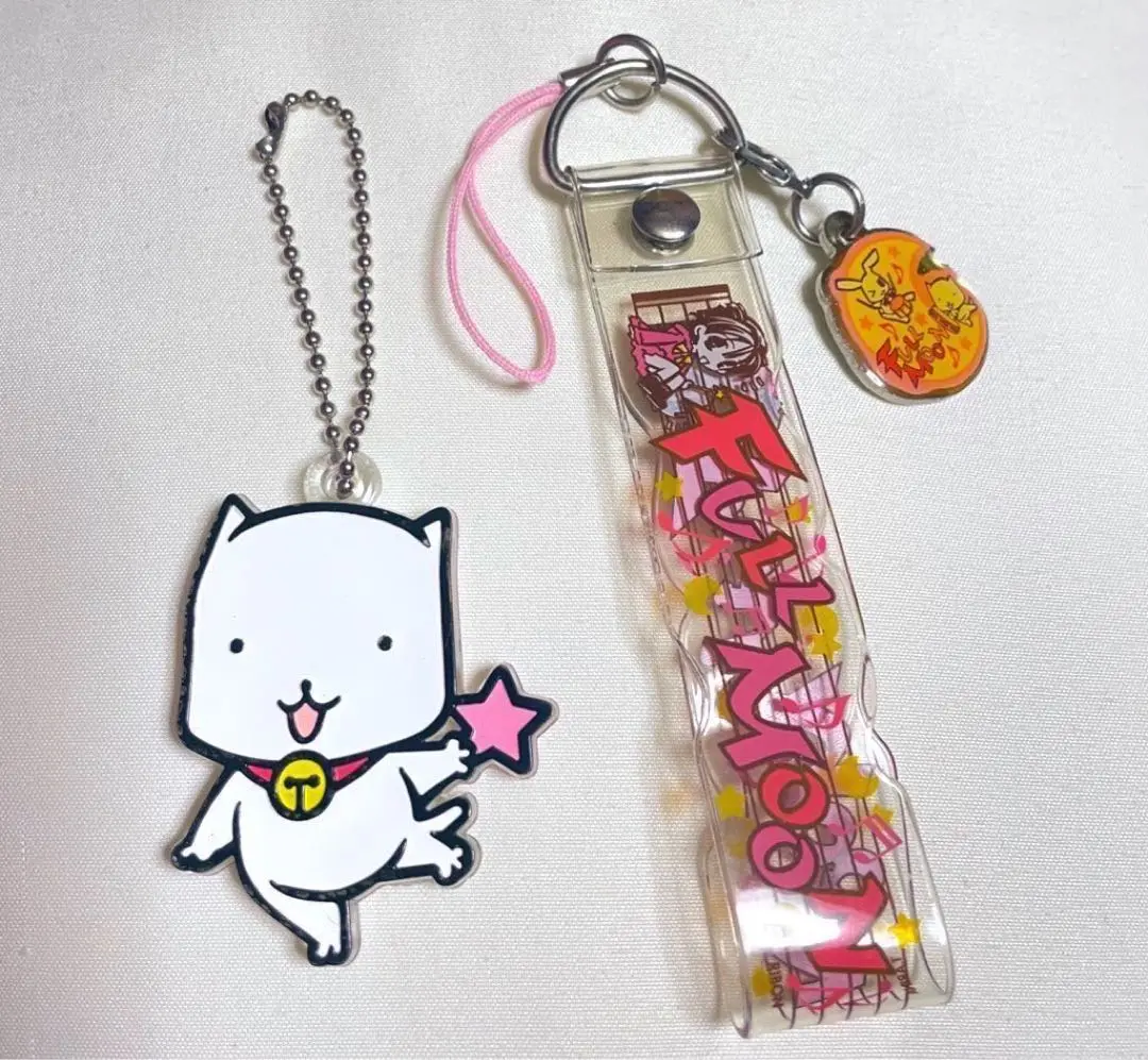 満月をさがして うさめろこ＆ねこタクトぬいぐるみマスコット