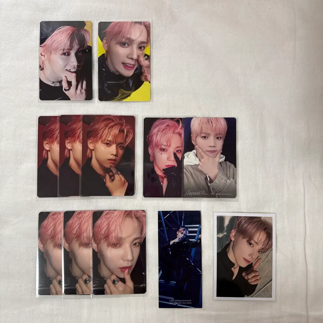 Thumbnail of INI THE VIEW enclosed complete trading cards, photo cards, Masaya Kimura