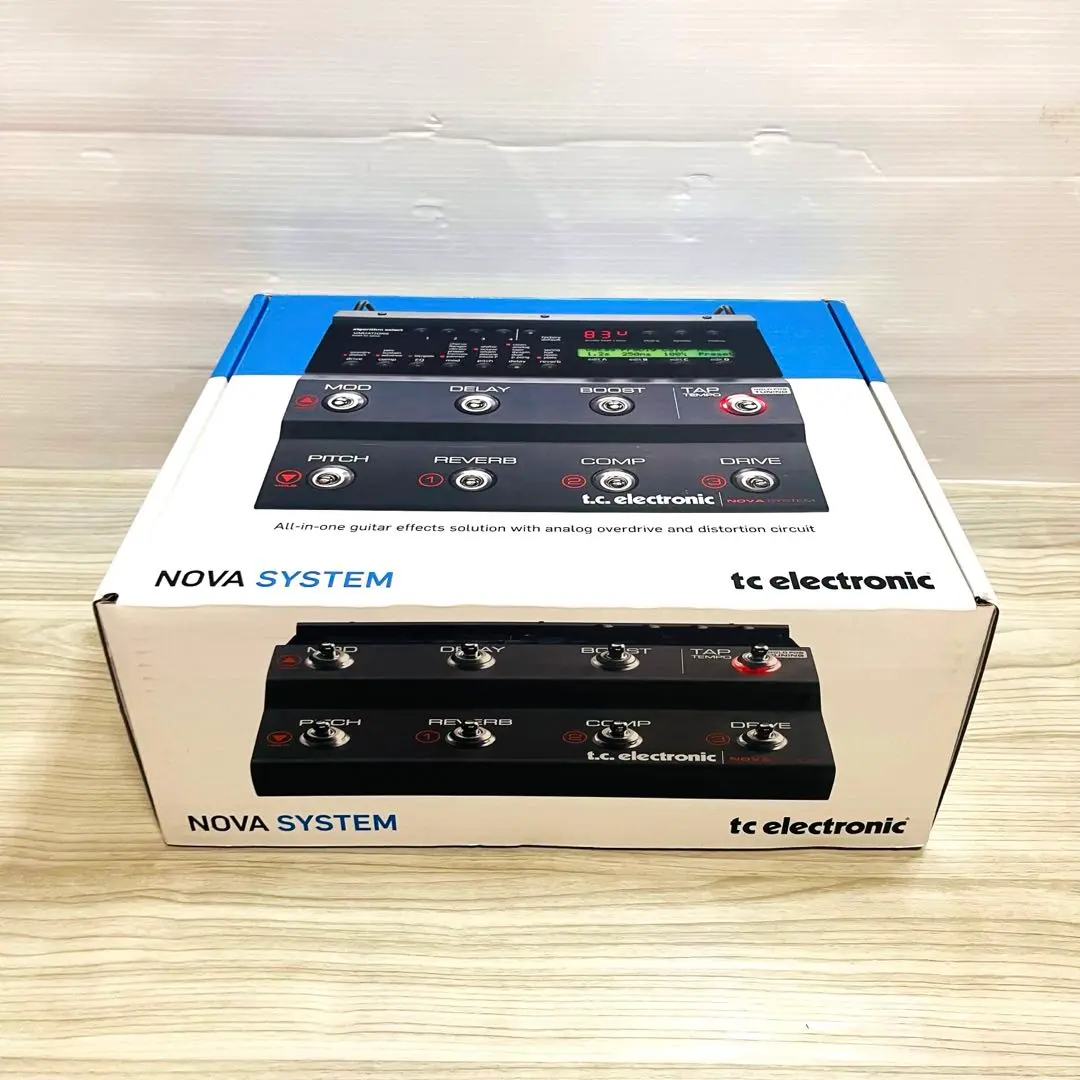 tc Electronic NOVA SYSTEM とSwitch 3 セット TC ELECTRONIC NOVA SYSTEM + SWITCH3 人気のマルチNOVA SYSTEM