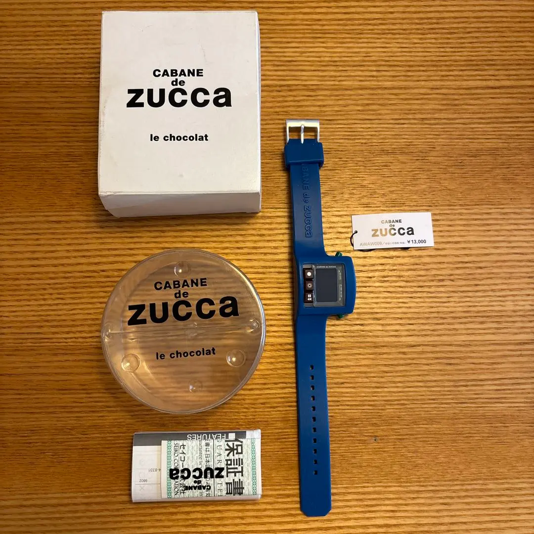 ZUCCA カバンドズッカ le chocolat 90s 稼働品 新品電池 ZUCCA カバンドズッカ le chocolat 90s 稼働品 新品電池