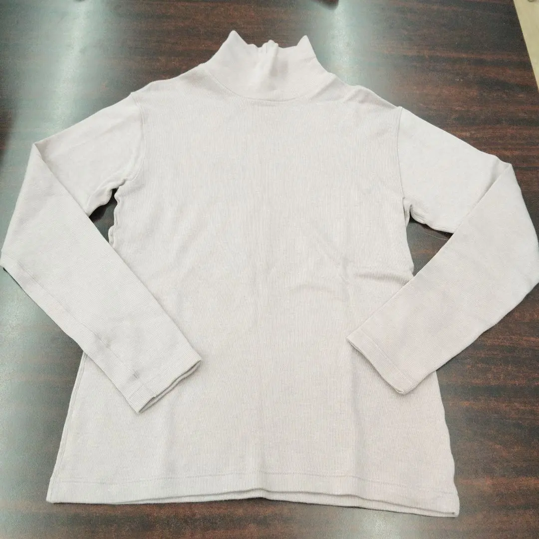 Thumbnail of Pale pink turtleneck long-sleeved top