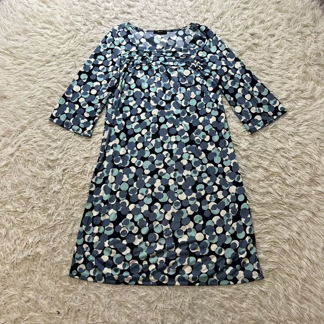 Thumbnail of COMME CA ISM Three-Quarter Sleeve Dot Dress