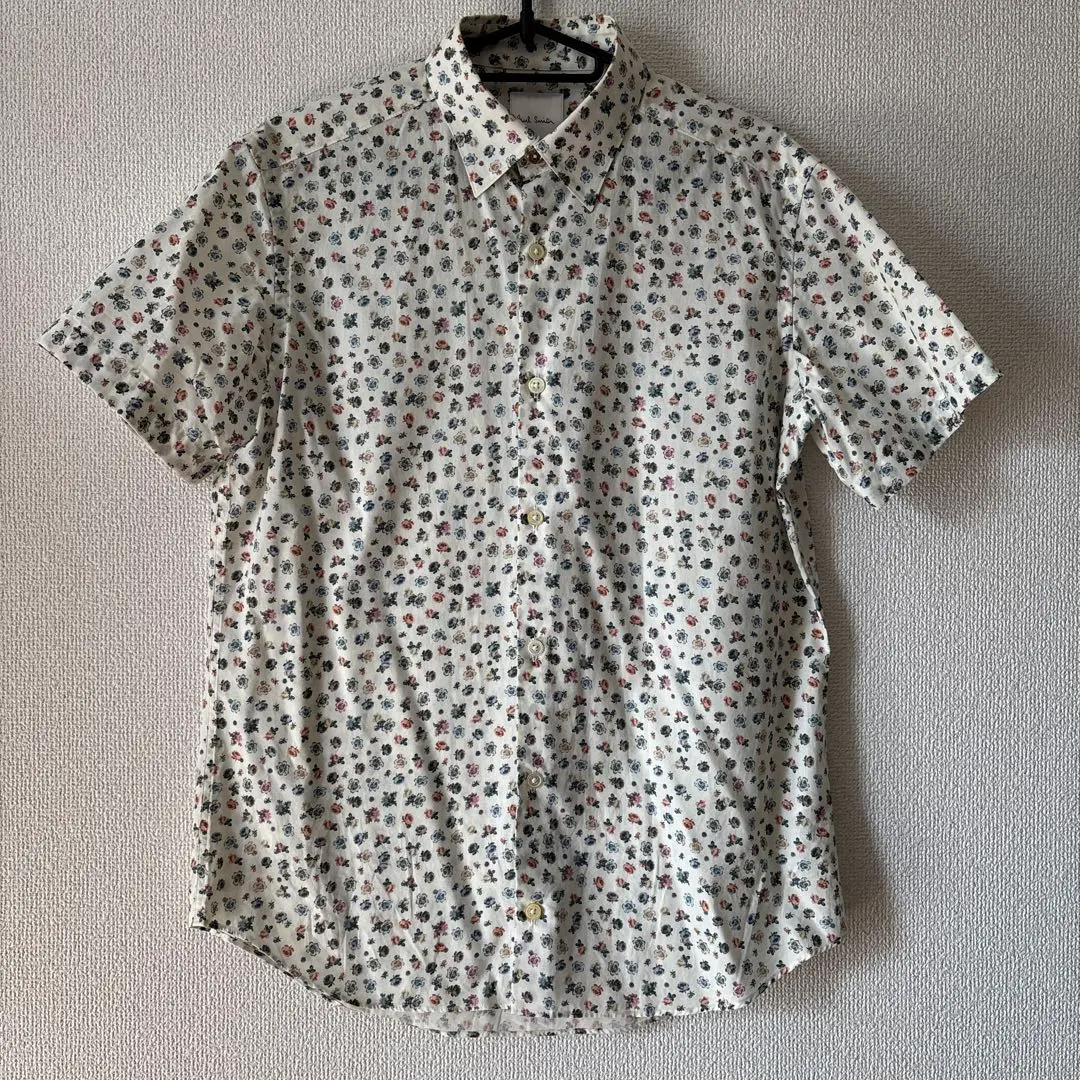 Thumbnail of Paul Smith Floral Short Sleeve Dress Shirt, Size S