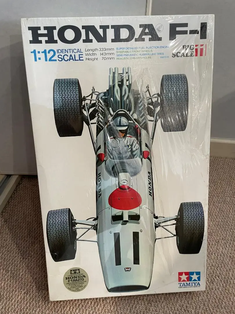 TAMIYA HONDA F-1 1:12 スケール　内袋未開封　未組み立て Amazon.com: TAMIYA 1/12 Honda F-1 (1/12 Big Scale Car: 12011