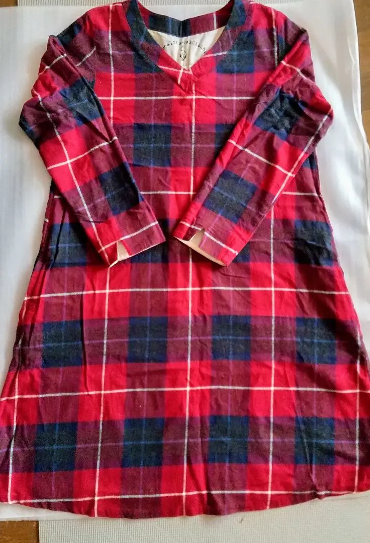 Thumbnail of Checkered Three-Quarter Sleeve Tunic