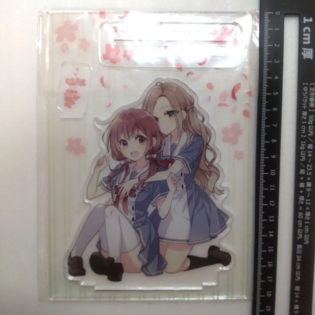 Thumbnail of Marika Sakakibara, Aya Fuwa, and Ario Acrylic Stand Figure. Melonbooks S