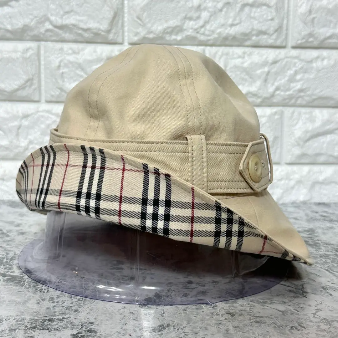 BURBERRY LONDON バケットハット バケハ ノバチェック 709 BURBERRY LONDON バケットハット バケハ ノバチェック 709