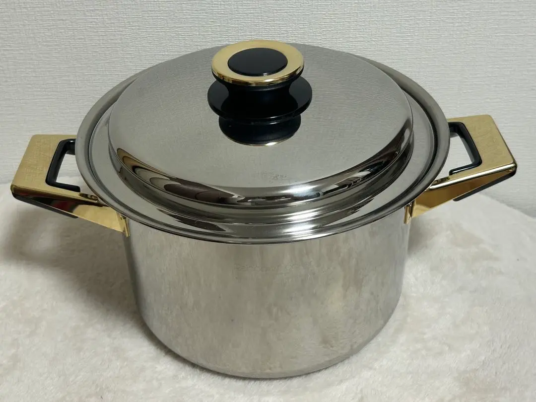 Tupperware タッパーウェアレインボークッカー21cm浅鍋 中古品