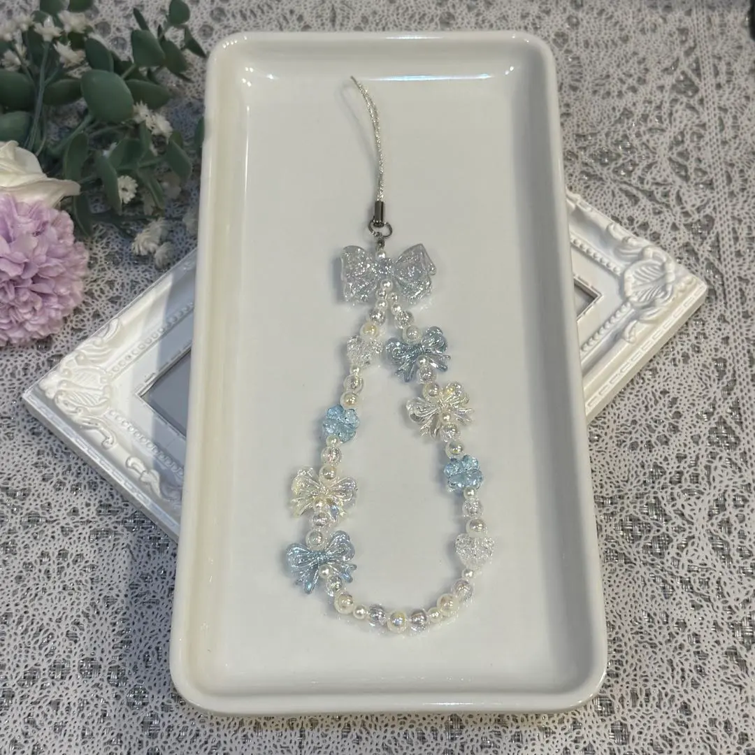 Thumbnail of A-10 Handmade Clover Bead Strap - Blue