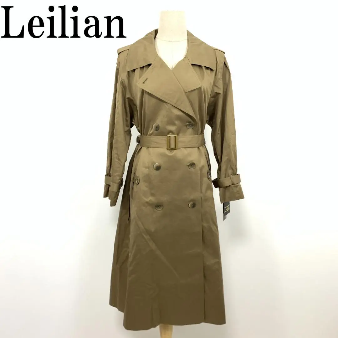 Leilian ベージュ トレンチコート 2025年最新】leilian カラー：ベージュ系 トレンチコート