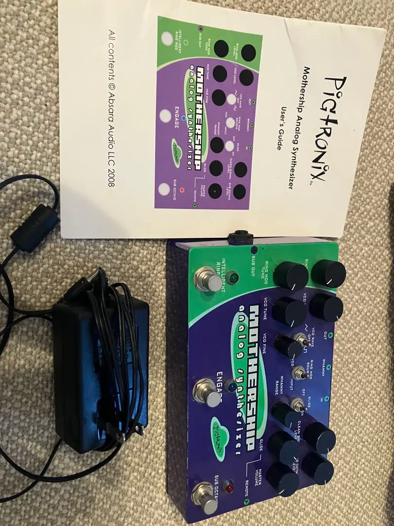 Pigtronix Mothership シリアル1180 人気大割引 Pigtronix YouTube - Synthesizer Analog Mothership