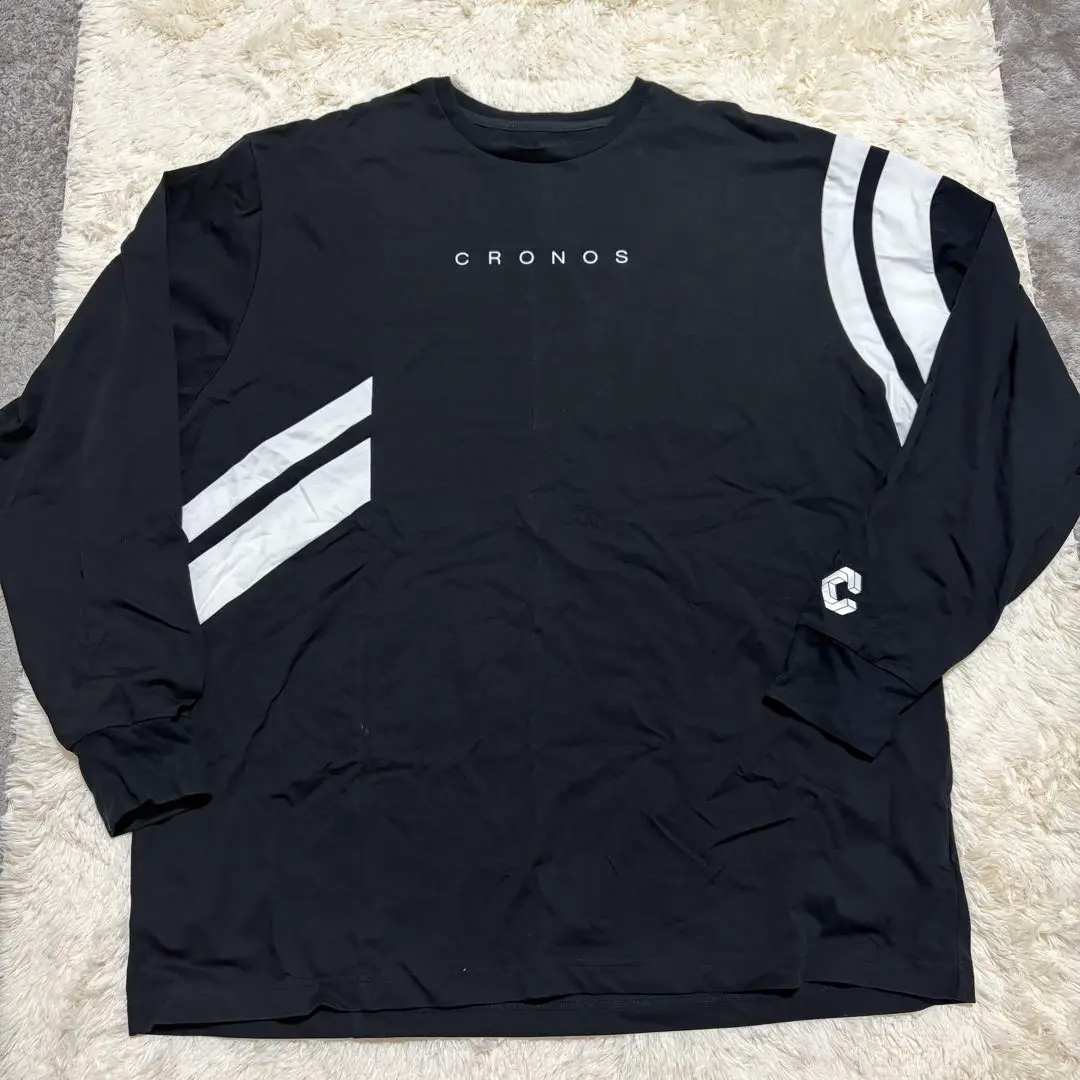 【送料込み】CRONOS 長袖シャツ 42 (XL) ブラック CRONOS×仁義なき戦い LONGSLEEVE【BLACK】 – クロノス CRONOS