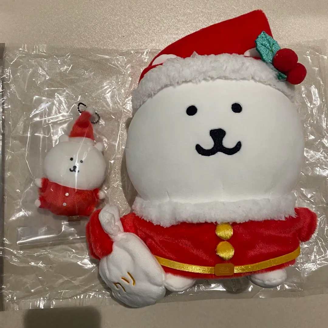 【現在最低価格】 ナガノマーケット サンタなナガノ マスコット クリスマス ナガノキャラクターズ サンタなナガノのくま（ミニマスコット