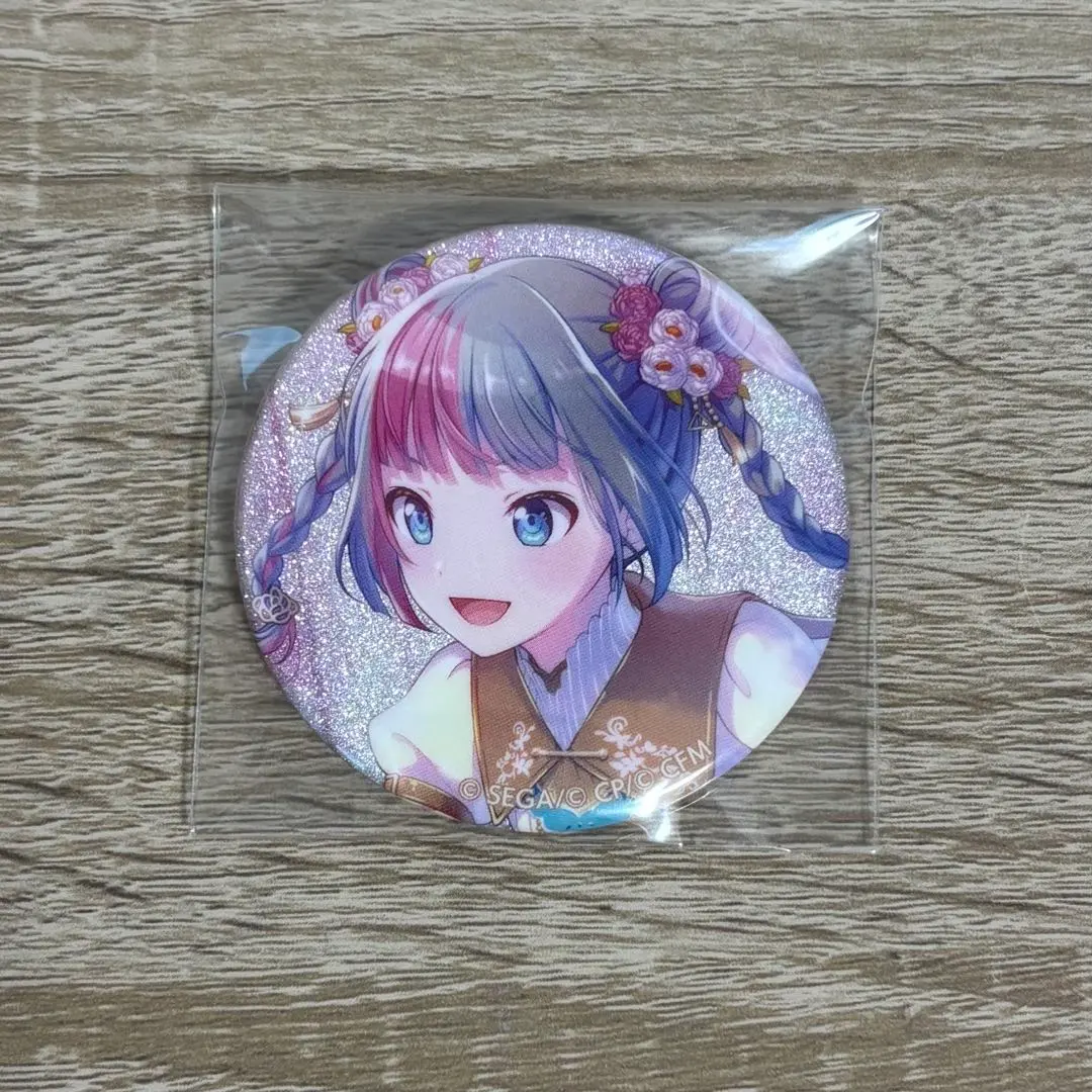 Thumbnail of Project Sekai Hatsune Miku Goldfish Leo/need Miku 1 Glitter Can Badge 8B