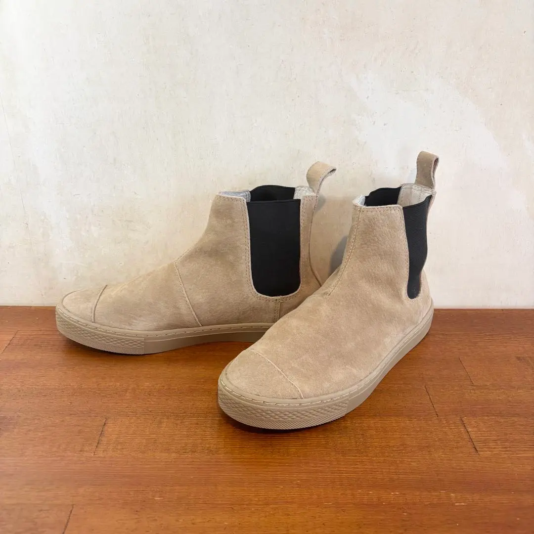 Thumbnail of Excellent condition Converse side-gore boots, 23.5 cm, beige, 670