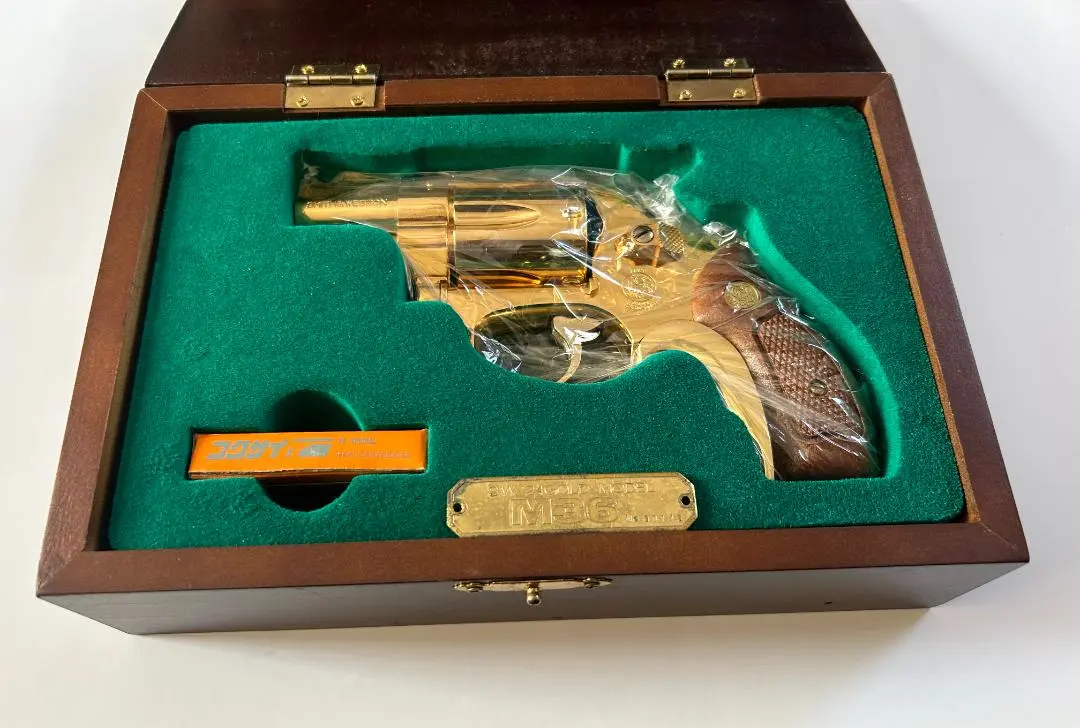 コクサイ M36 38テリアカスタム HW樹脂製モデルガン オールドグリップ コクサイ] S&W M36 チーフスペシャル 金属モデルガン NO.245