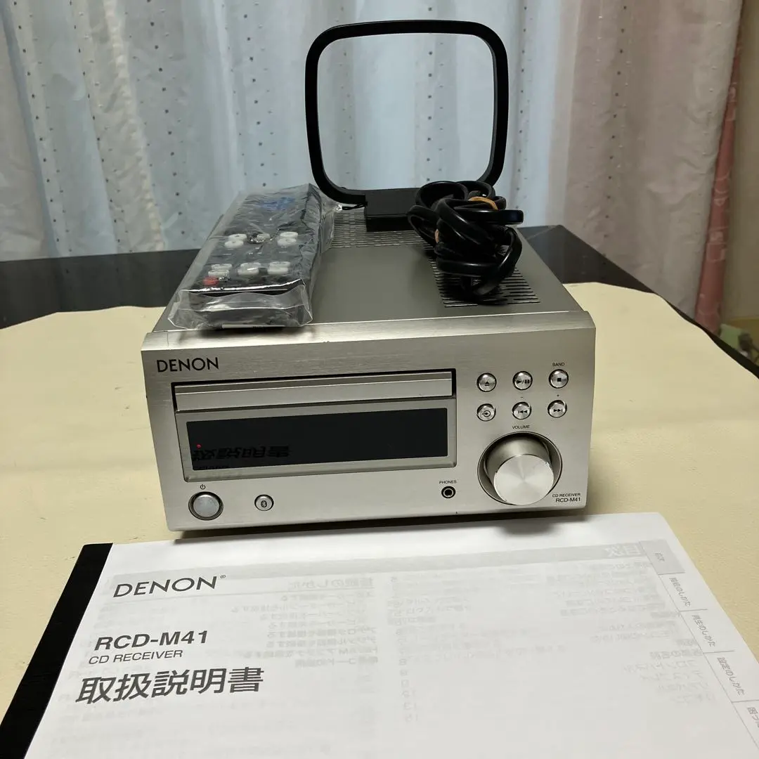 DENON CD RECEIVER RCD-M41 2021年製 整備品 DENON RCD-M41 元箱付き2021年製整備品