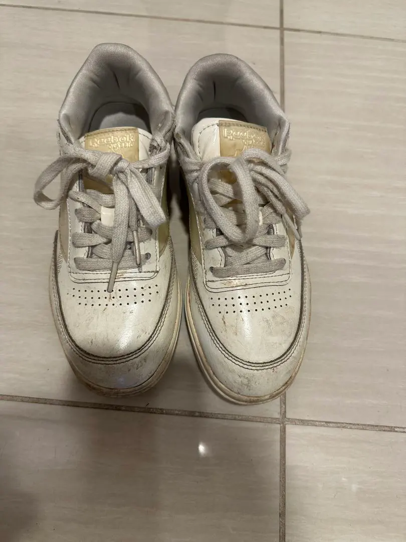 Thumbnail of Reebok white sneakers