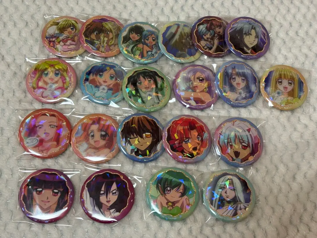 Thumbnail of Seria Pichi Pichi Pitch 1st & 2nd Edition Can Badges - Complete Set