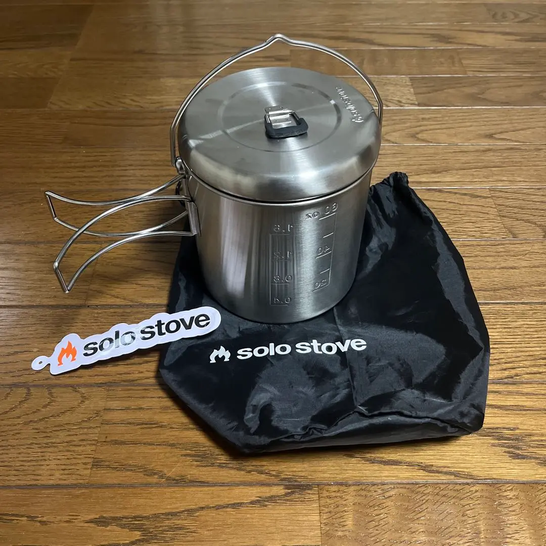 新品未開封 Solo Stove ソロストーブ ポット1800 Amazon.co.jp: Solo Stove ソロストーブ ポット1800 日本正規品