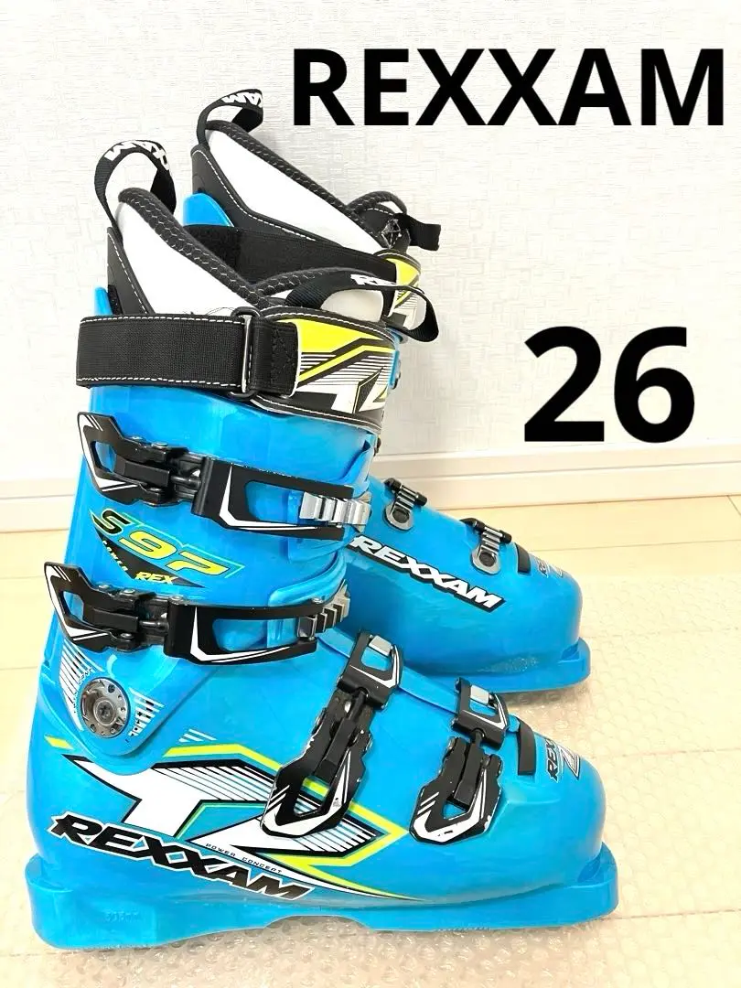 高評価！ 良品】REXXAM レグザム Z87 スキーブーツ 26-26.5 スキー