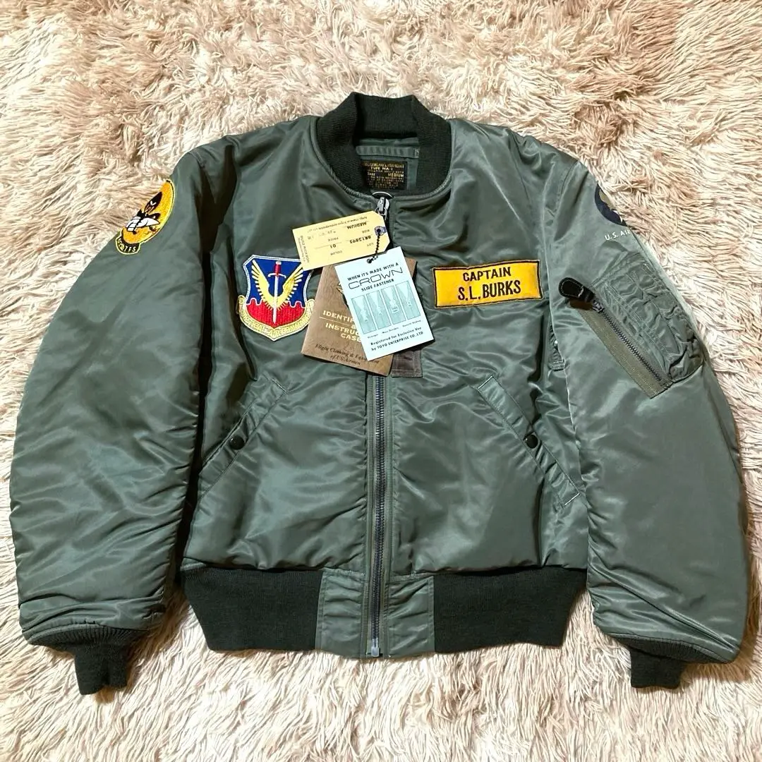 【タグ付美品】バズリクソンズ MA-1 BR10981 BR13895 No. BR10981 / TYPE MA-1 “LION UNIFORM INC.” - BUZZ RICKSON'S