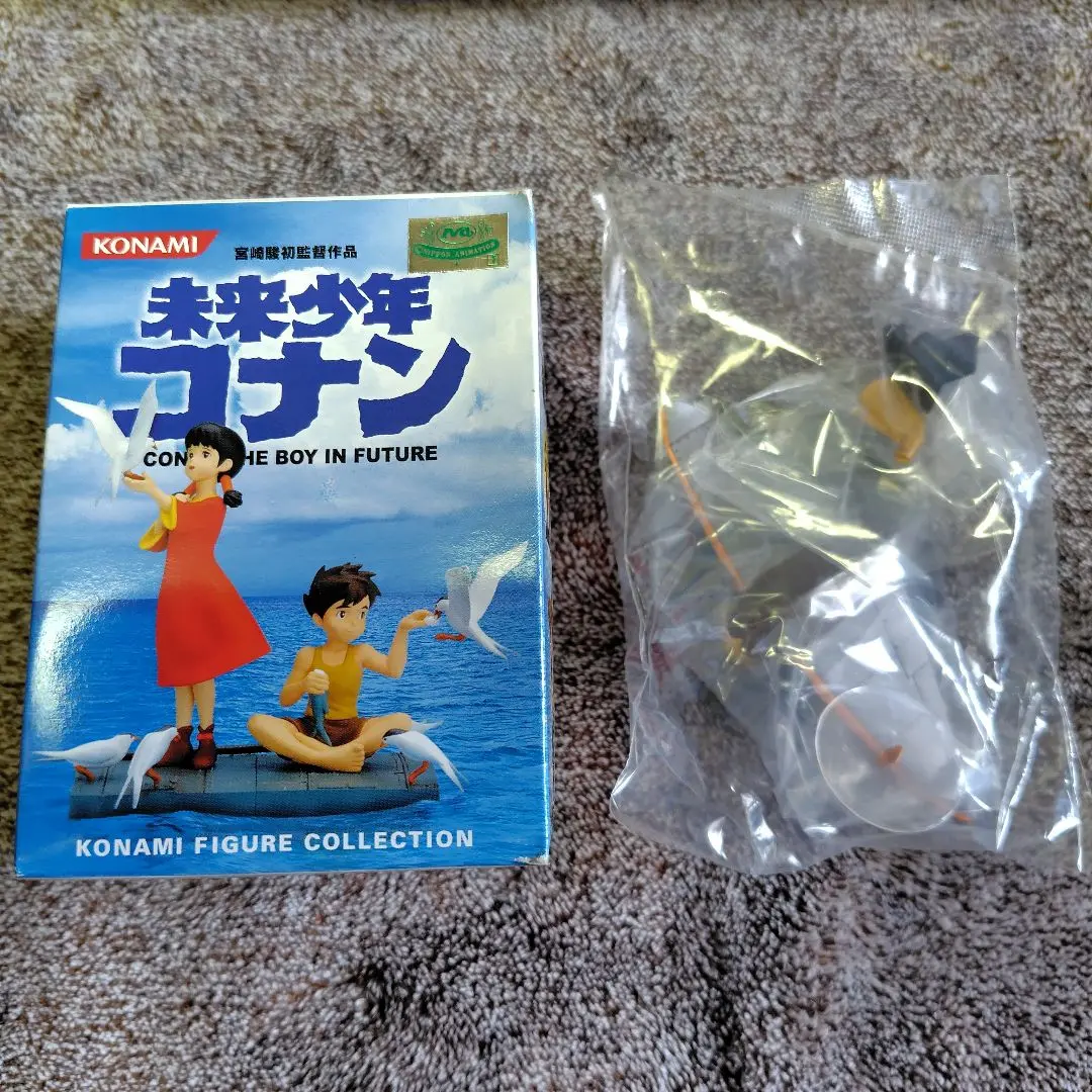 コナミ 未来少年コナン コナミフィギュアコレクション 全7種 フルコンプ コナミ 未来少年コナン コナミフィギュアコレクション 全7種