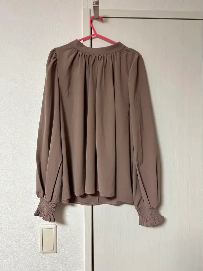 Thumbnail of futierland High Neck Balloon Sleeve Blouse Shirt Blouse