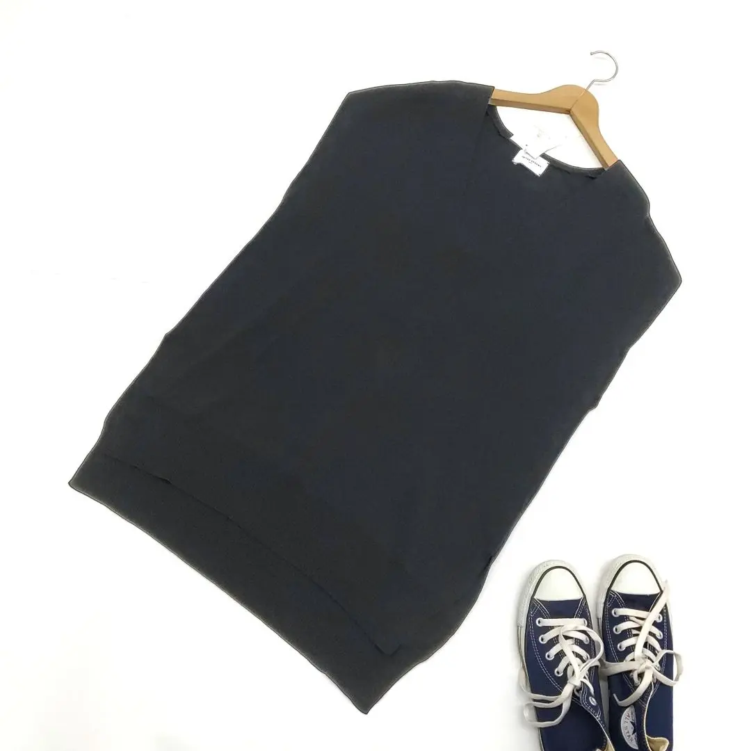Thumbnail of New UNITED ARROW BIG Cotton Blend V-Neck Vest FREE 6195