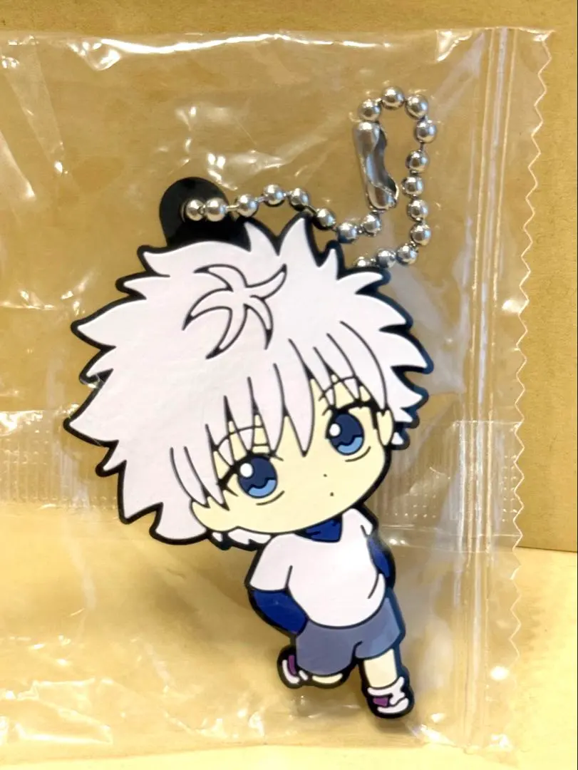 【未使用】HUNTER×HUNTER 角色橡膠吊飾 奇犽 1個 的縮圖