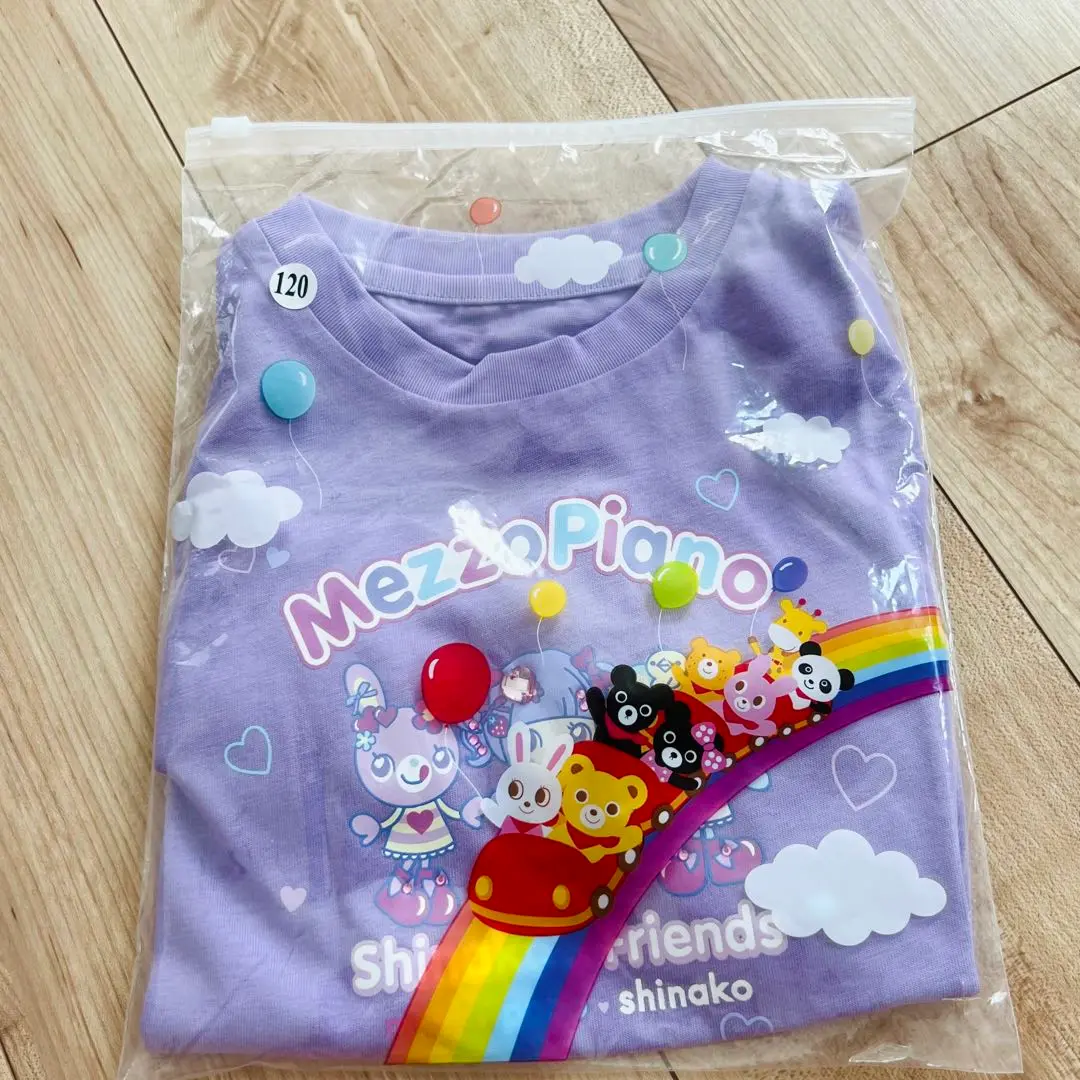 mezzopiano xしなこちゃんワンピース　１２０ mezzopiano xしなこちゃんワンピース 120