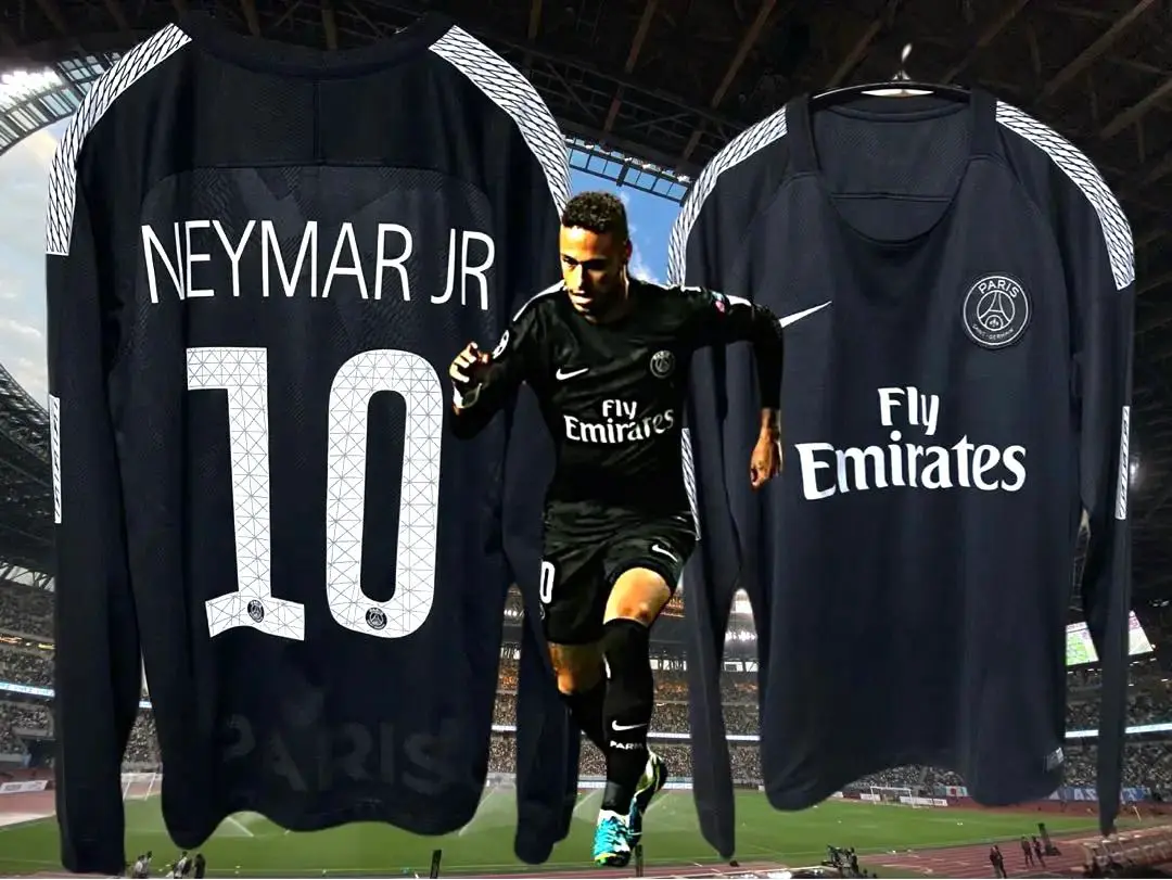 ネイマールJR ユニフォーム　PSG 長袖 PSG 18/19 #10 ネイマール 長袖 ユニフォーム - メルカリ