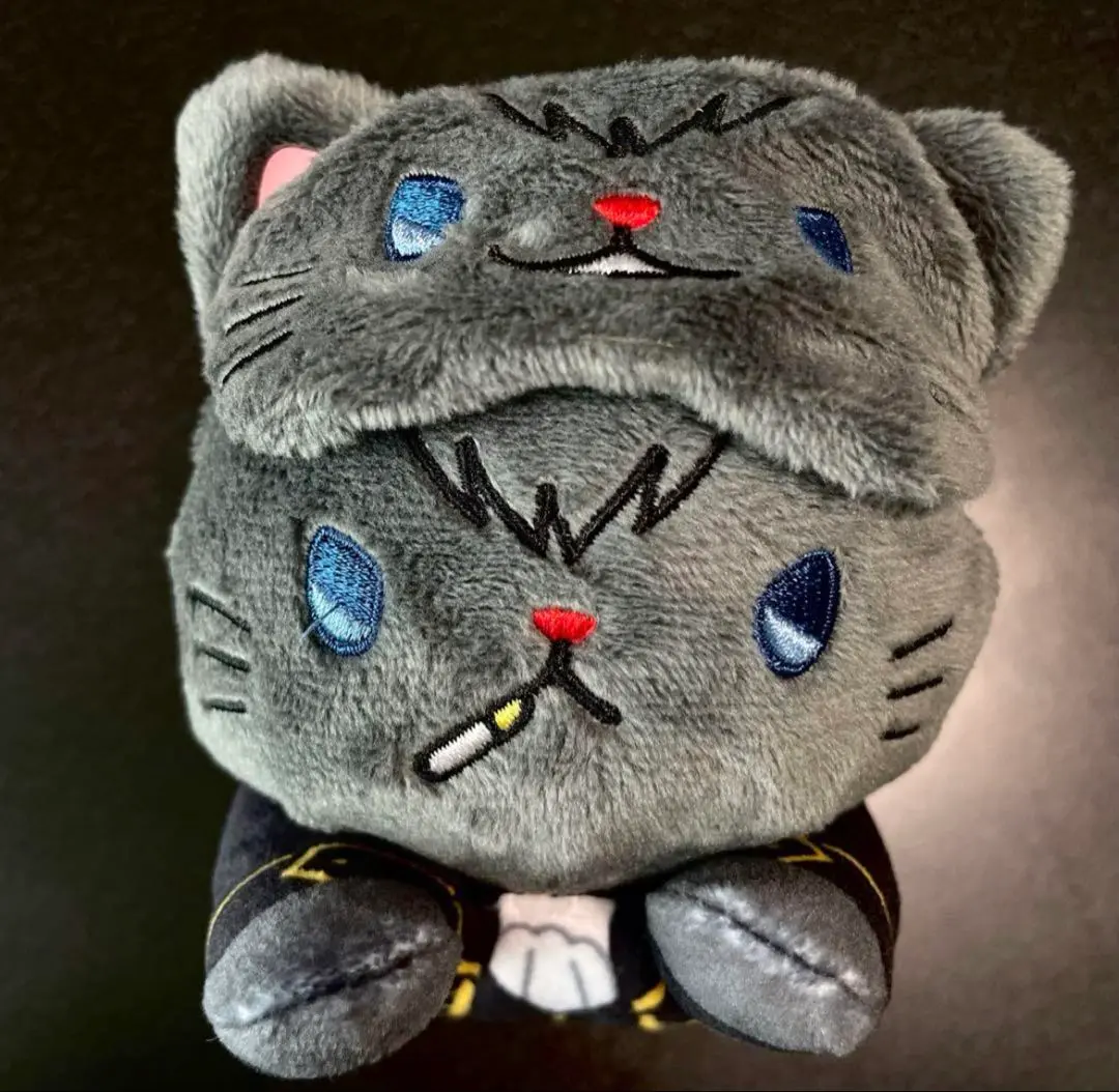 銀魂 アイマスク付き ぬいぐるみ withCAT 土方十四郎 トッシー 銀魂 withCATアイマスク付きぬいぐるみキーホルダー トッシー