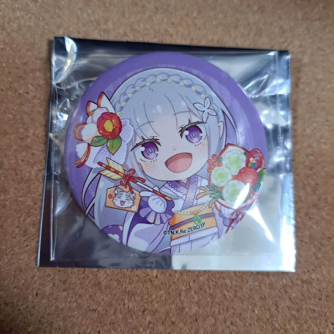 Thumbnail of Re:Zero Spirit Festival Deformation Can Badge Emilia