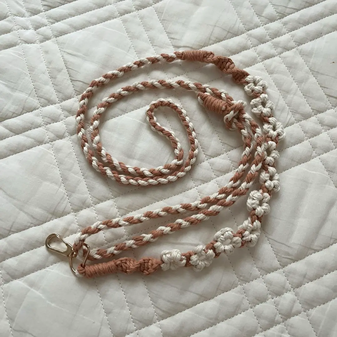 Thumbnail of Smartphone shoulder strap, macrame, handmade, adjustable length