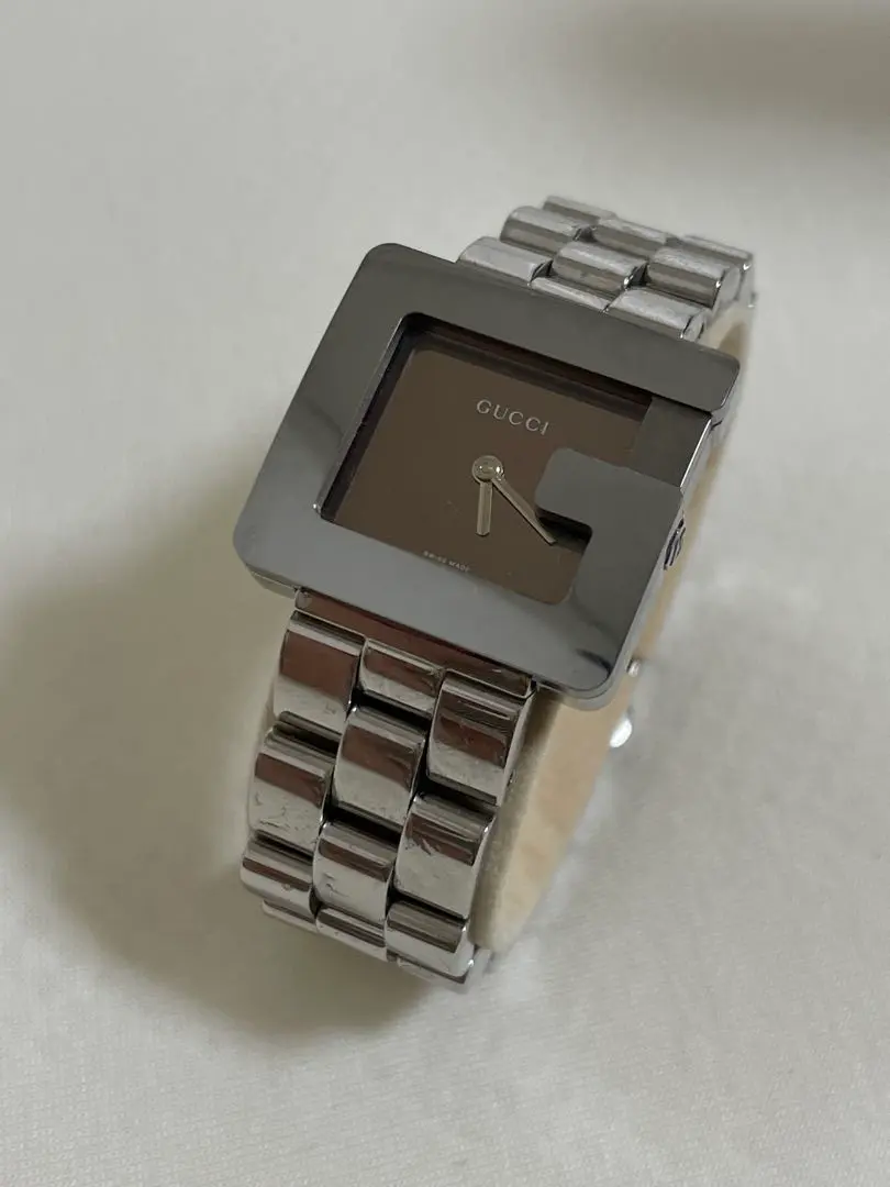 GUCCI時計 3600J 美品 Gフェイス 電池交換済み 稼働品 - メルカリ
