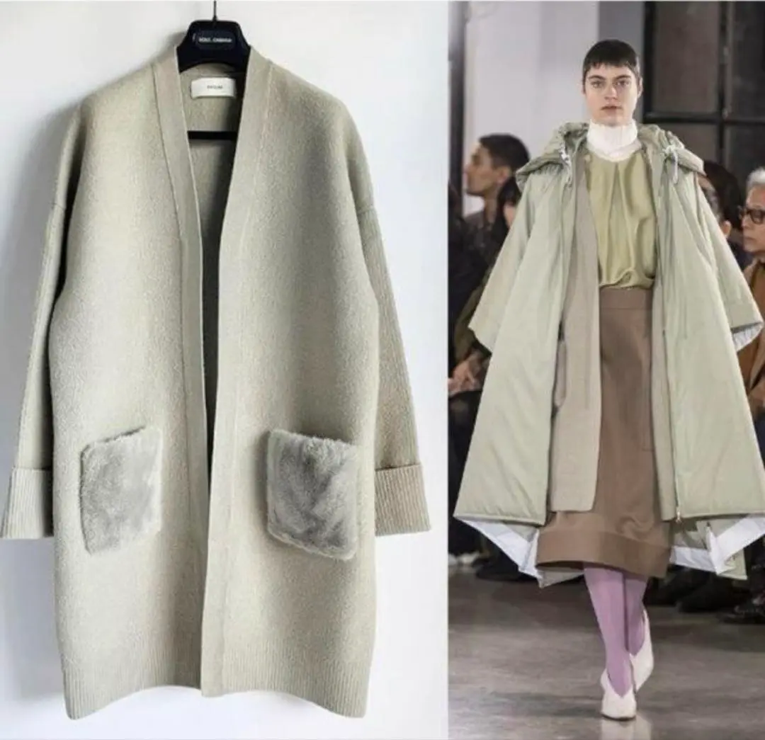 ⭐︎未使用シクラスCYCLAS⭐︎2023A/Wファーポケットロングカーディガン 2025年最新】Cyclas ファーの人気アイテム - メルカリ
