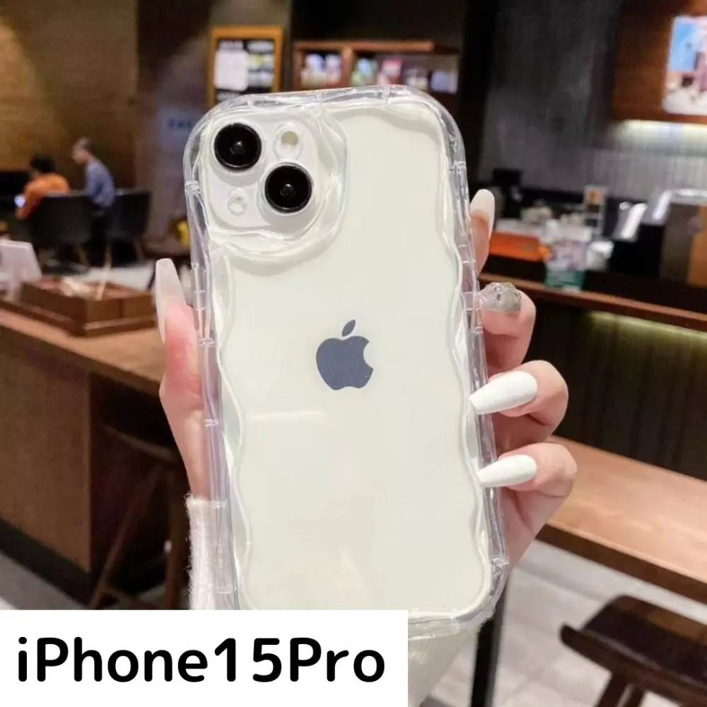 Thumbnail of Smartphone Case - Clear White - Stylish 【Limited Stock♡】iPhone 15 Pro
