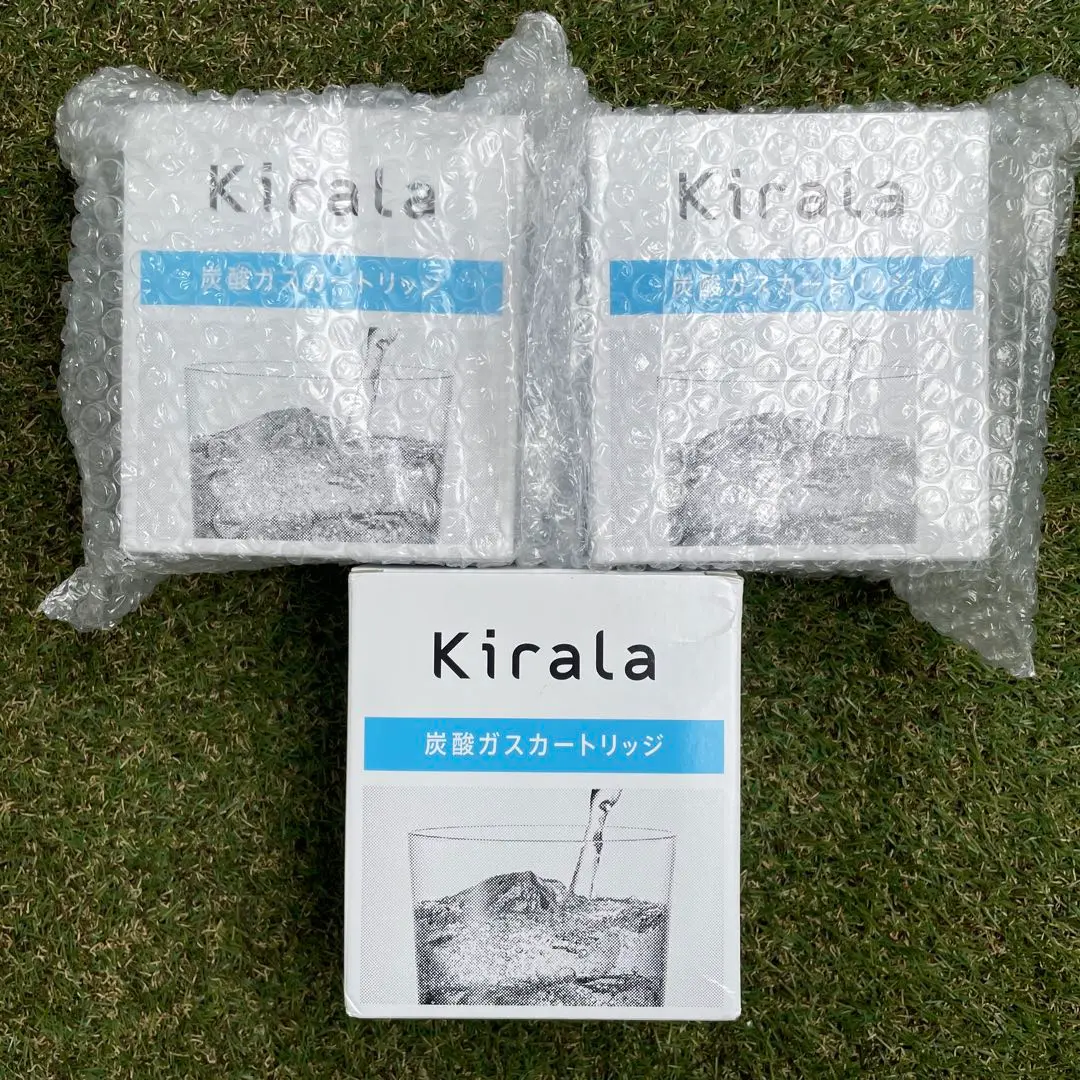 kirala★キララ　炭酸ガスカートリッジ18本 kiraraキララ専用 炭酸ガスカートリッジ - メルカリ