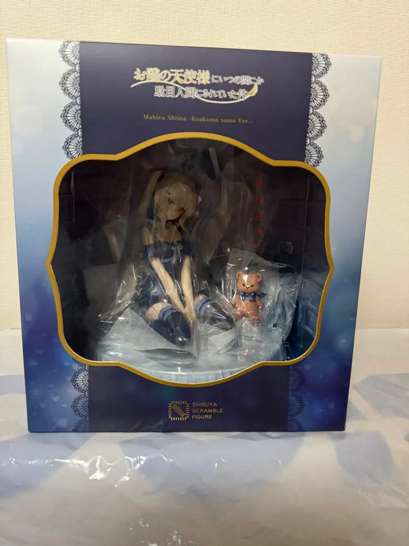 椎名真昼. フィギュア 特典 バスタオル付き 新品 渋谷スクランブルフィギュア SHIBUYA SCRAMBLE FIGURE、TVアニメ『お隣の天使様にいつの間に