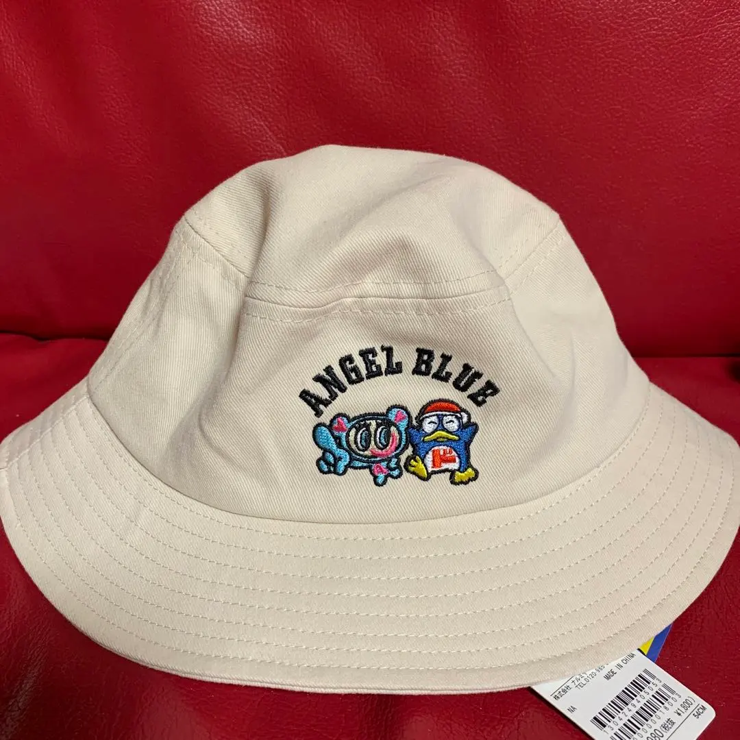 Thumbnail of Angel Blue Nakamura-kun Bucket Hat Donpen White